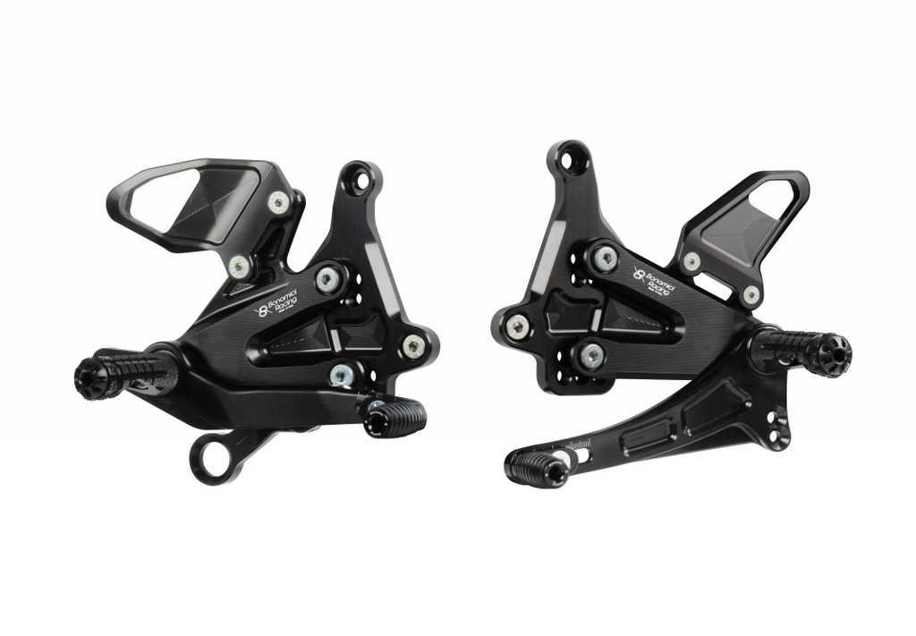 Bonamici Racing Aluminium Rearsets for the KTM 1290 Super Duke R 2021-2023 Bonamici Racing Aluminium Rearsets for the KTM 1290 Super Duke R 2021-2023
